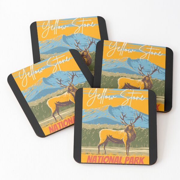 Item preview, Yellow stone national park gifts for women designed and sold by Ajith arts.