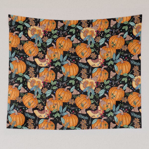 Item preview, Magic autumn pumpkins designed and sold by smalldrawing.