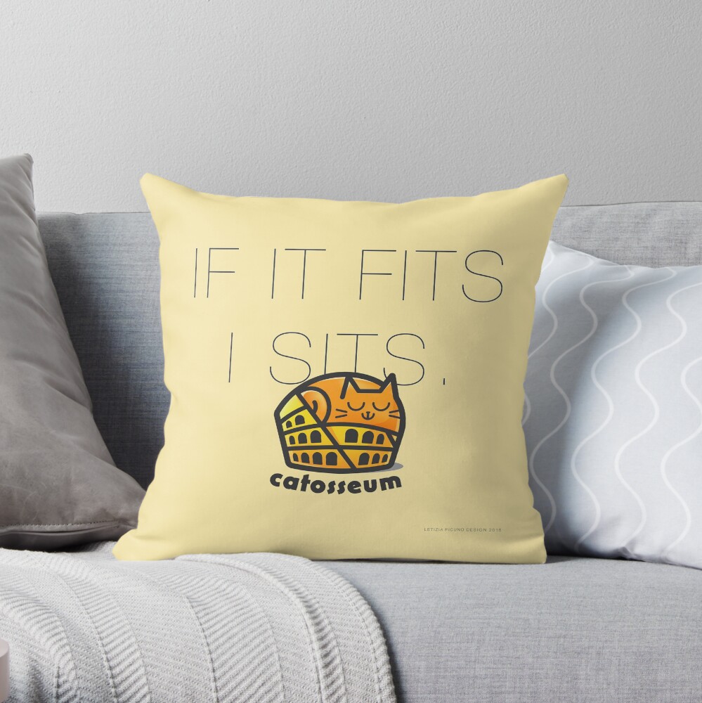 Catosseum Throw Pillow