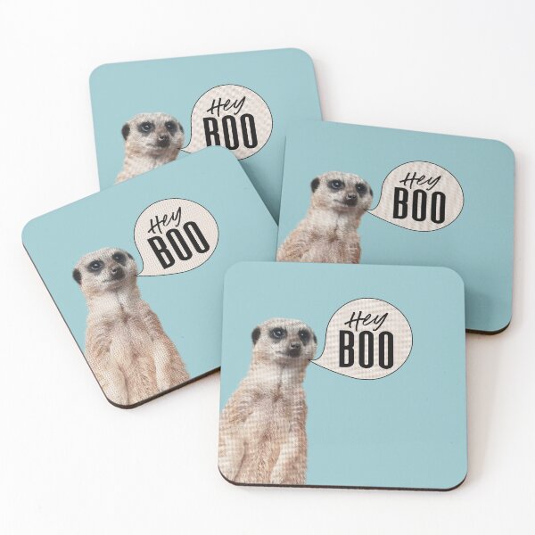 Item preview, Meerkat - Hey Boo designed and sold by tinytiger77.