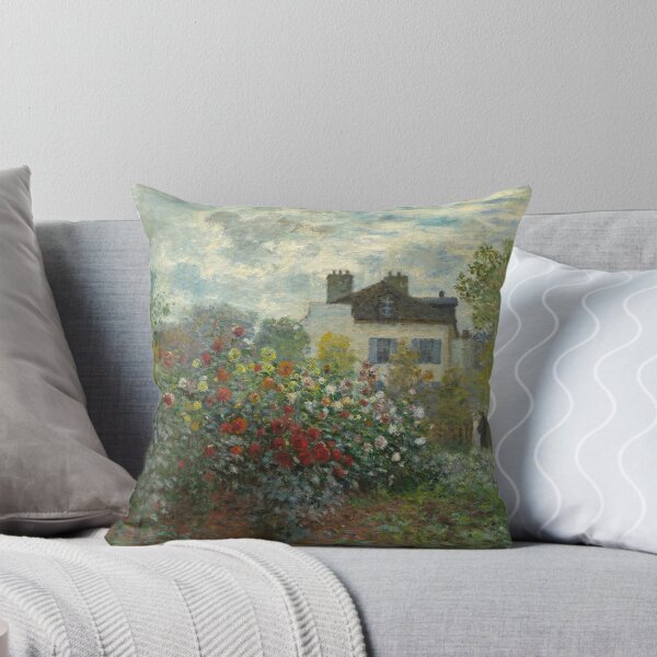 Item preview, Claude Monet  A Corner of the Garden with Dahlias designed and sold by podartist.