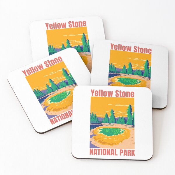 Item preview, Yellow stone national park gifts for women designed and sold by Ajith arts.