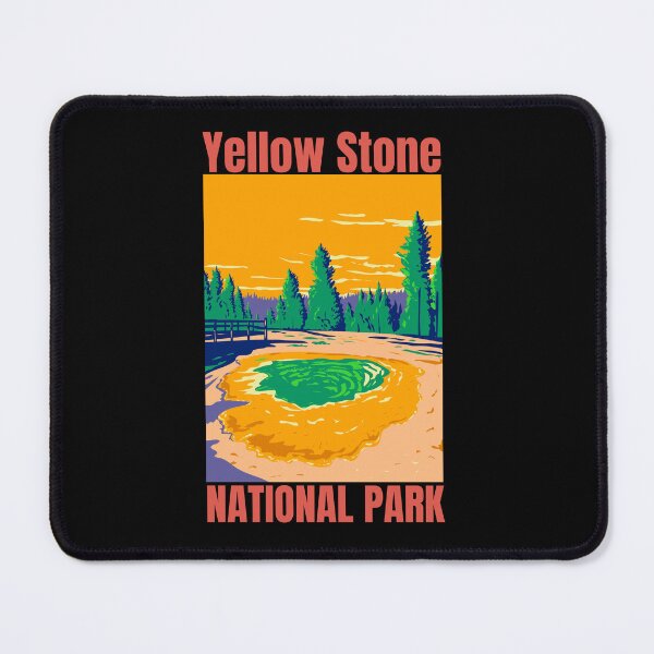 Item preview, Yellow stone national park gifts for women designed and sold by Ajith arts.