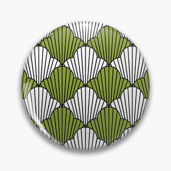 Item preview, Art Deco Pattern No 31 - Green Pattern Vintage designed and sold by Millusti.