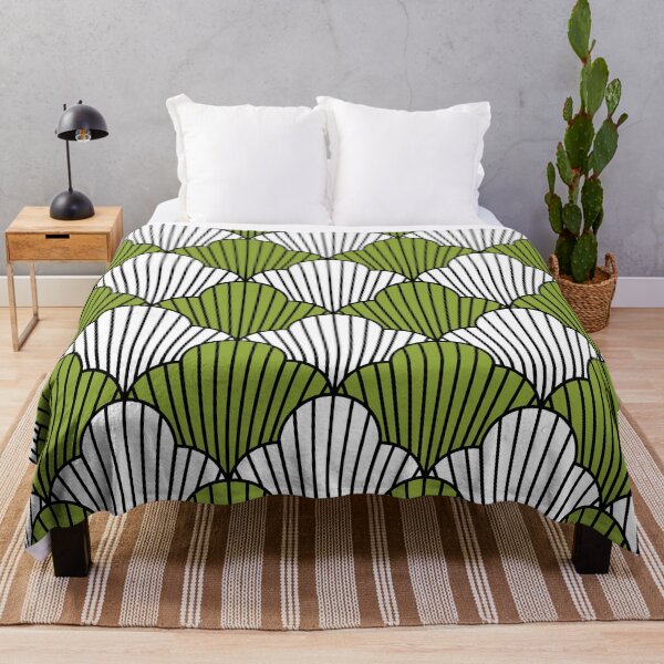 Item preview, Art Deco Pattern No 31 - Green Pattern Vintage designed and sold by Millusti.