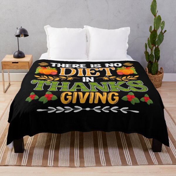 Item preview, Diet Thanks Giving Thanksgiving Funny Thankful Quotes designed and sold by TajfunX.