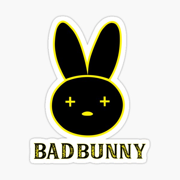 Bad Bunny Sunflower Black SVG, Bad Bunny Dodger SVG PNG