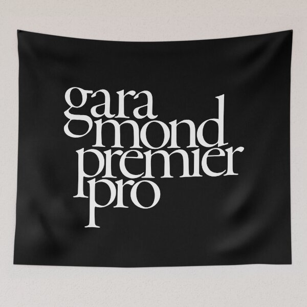 Item preview, Garamond Premier Pro v.9 designed and sold by x1brett.