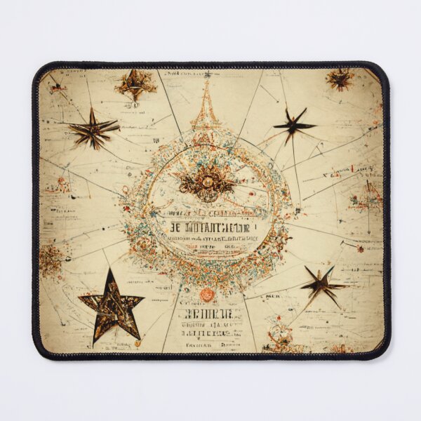 Item preview, Vintage looking Solar system map rendering designed and sold by ZvekiVintage.
