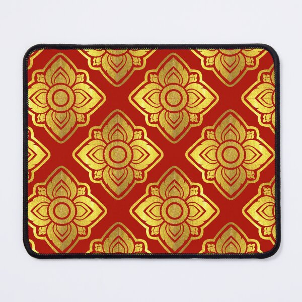 Item preview, Pum Kao Bin Thai Seamless Red designed and sold by NUDIDUDITHAI.