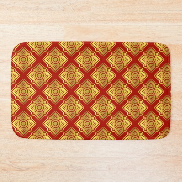 Item preview, Pum Kao Bin Thai Seamless Red designed and sold by NUDIDUDITHAI.