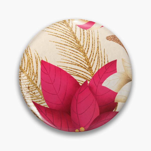 Item preview, Golden Pink white Flower  designed and sold by Tshirtstory.