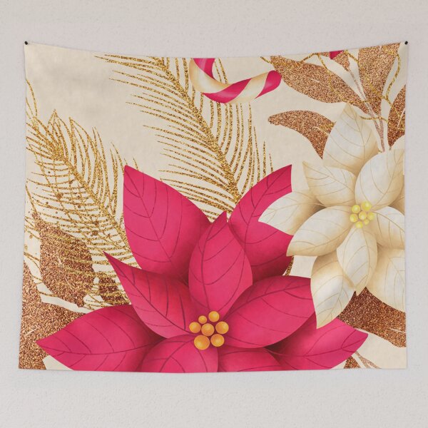 Item preview, Golden Pink white Flower  designed and sold by Tshirtstory.