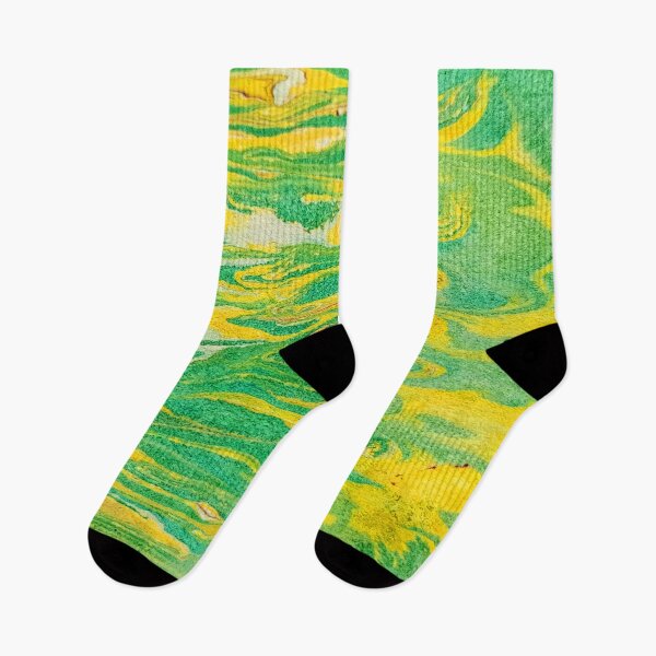 Item preview, Yellow Green Marbled designed and sold by Hilomind.