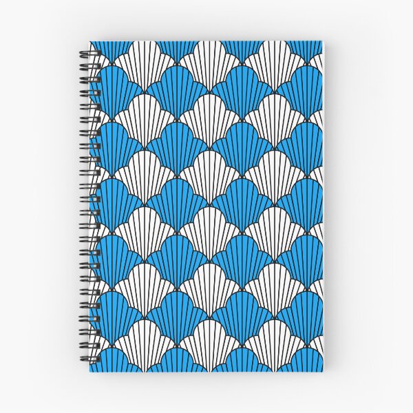 Item preview, Art Deco Pattern No 31 - Blue - Vintage Motif designed and sold by Millusti.