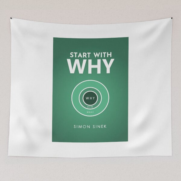 Item preview, Start with why (Simon Sinek) designed and sold by TKsuited.