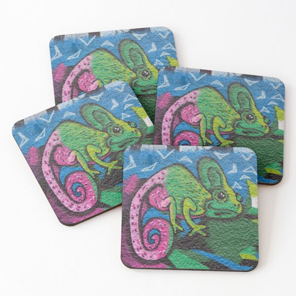 Item preview, Graffiti Colorful Chameleon designed and sold by Mythos57.
