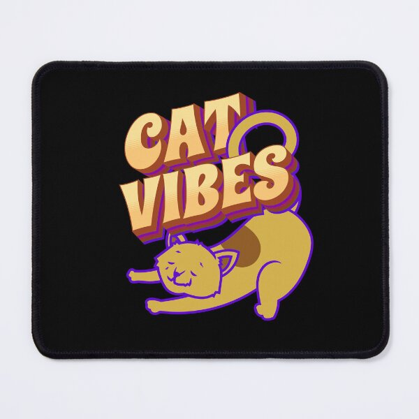 Item preview, Cute Funny Cat Pictures with Captions - Cat Vibes designed and sold by FunnyCatsFam.