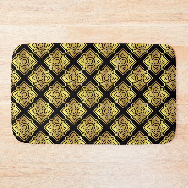 Item preview, Phum Kao Bin Thai Seamless Black designed and sold by NUDIDUDITHAI.