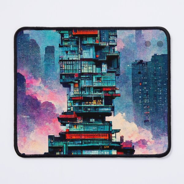 Item preview, Cyberpunk Dystopia Ukiyo-e Japanese Retro Style designed and sold by knightsydesign.