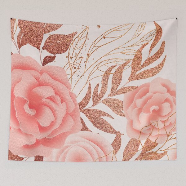 Item preview, Salman Gold Rose Flower Art  designed and sold by Tshirtstory.