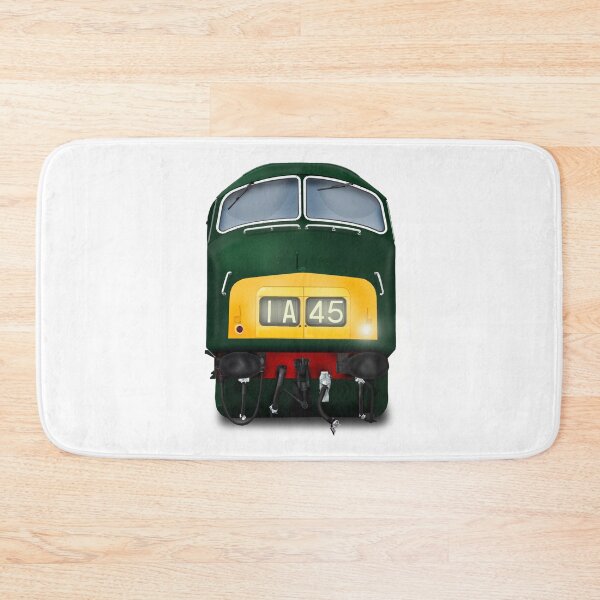 Item preview, Class 42 "Warship" Western Region in BR Green Livery designed and sold by jameswattsart.