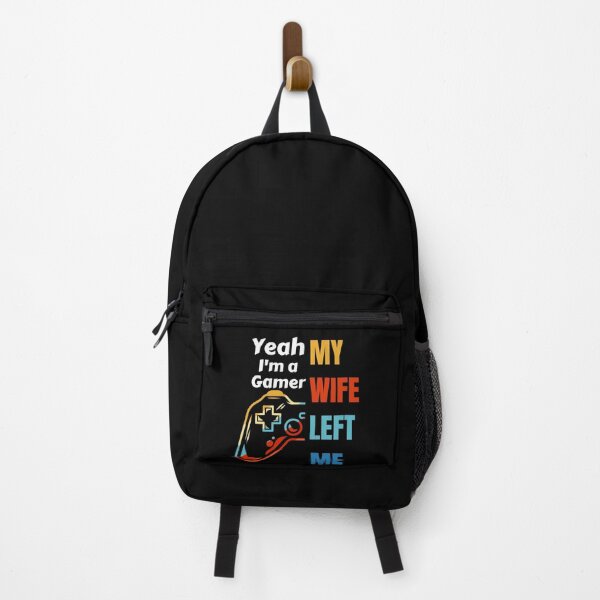 Item preview, Yeah I'm a gamer my wife left me gamer gifts for men designed and sold by Ajith arts.