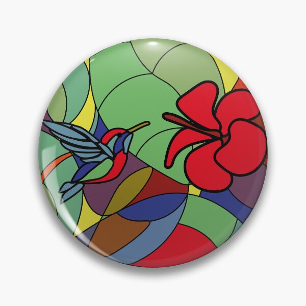Item preview, Hummingbird and hibiscus designed and sold by Nanar1984.
