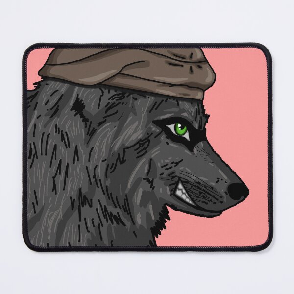 Item preview, Mad Wolf in Hat  designed and sold by Twaingrant.
