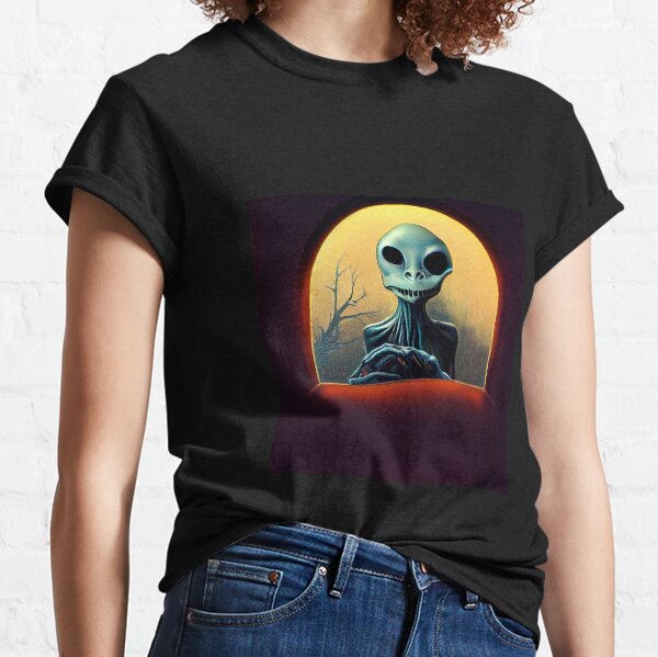 Alien Checking For Mail Classic T-Shirt
