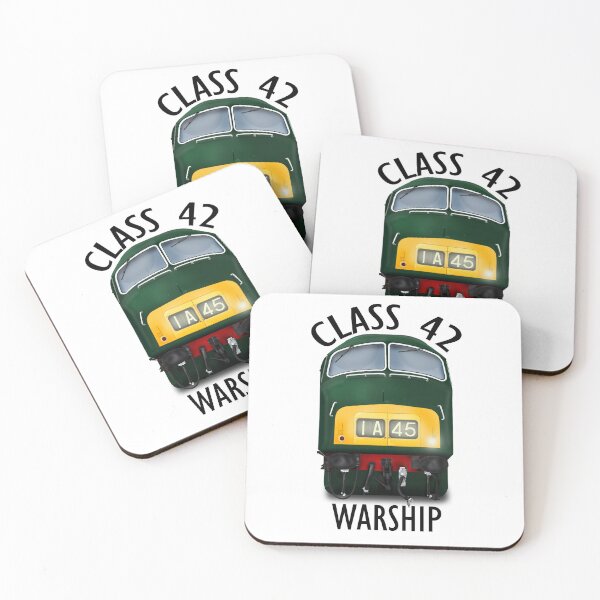 Item preview, Class 42 "Warship" Western Region in BR Green Livery designed and sold by jameswattsart.