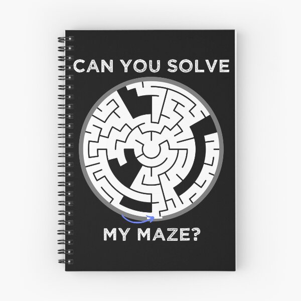 Item preview, Can You Solve My Circle Maze? Retro Style. designed and sold by GearGirlNJ.