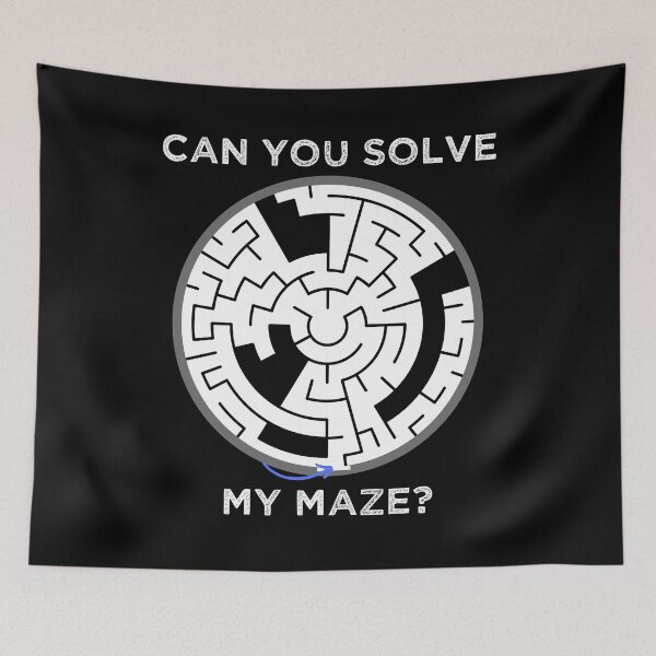 Item preview, Can You Solve My Circle Maze? Retro Style. designed and sold by GearGirlNJ.