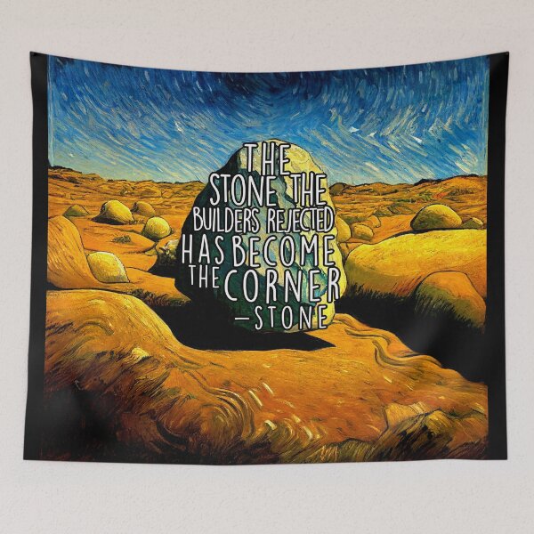Item preview, The Stone Rejected (Psalm 118) designed and sold by NuminousYes.