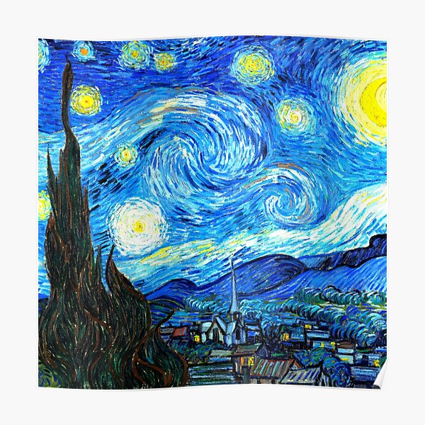" Van Gogh Classic Art" Poster for Sale by Mo4sure4 Redbubble