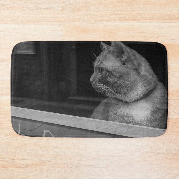 Item preview, Cat Peeking through Showcase Window designed and sold by CarolinaReina.