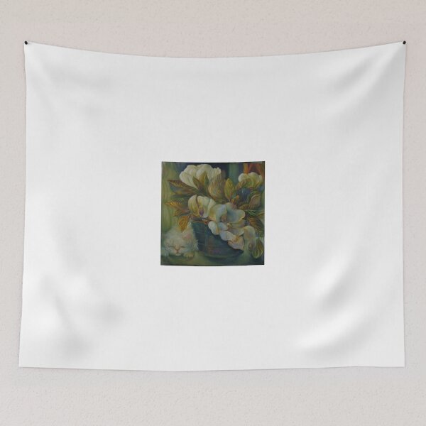 Item preview, MAGNOLIAS, BLUE BUCKET, CAT NAP designed and sold by Barbara Sparhawk.