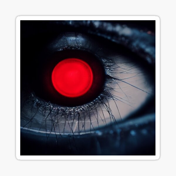 Red Eye Disease Sticker