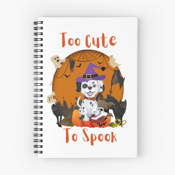 Item preview, Too Cute to Spook. Creepy Dog. Scary Dog. Spooky Dog. Too Cute to spook halloween. designed and sold by Doggymadness.