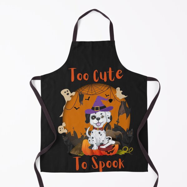 Item preview, Too Cute to Spook. Creepy Dog. Scary Dog. Spooky Dog. Too Cute to spook halloween. designed and sold by Doggymadness.
