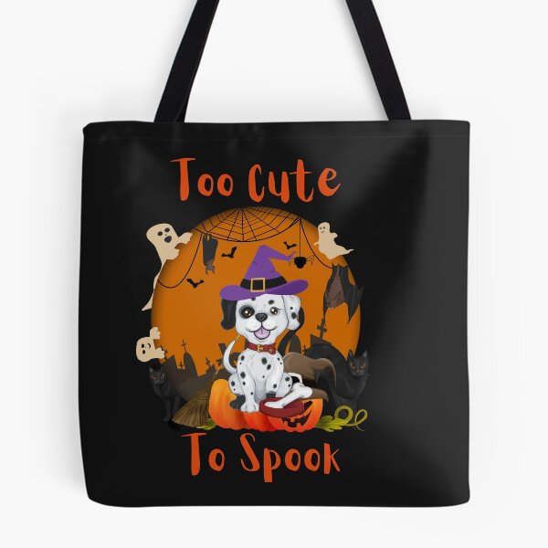 Item preview, Too Cute to Spook. Creepy Dog. Scary Dog. Spooky Dog. Too Cute to spook halloween. designed and sold by Doggymadness.