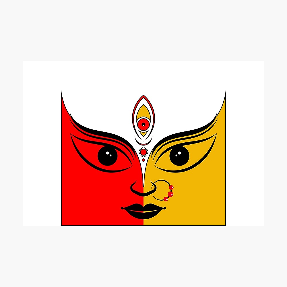 1015 Durga Drawing Images Stock Photos  Vectors  Shutterstock