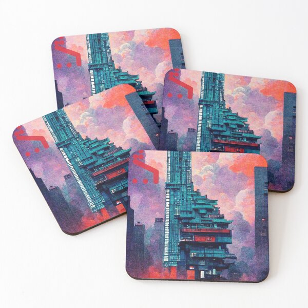 Item preview, Cyberpunk Dystopia Ukiyo-e Japanese Retro Style designed and sold by knightsydesign.