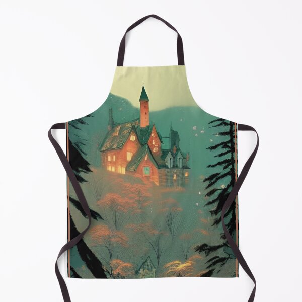 Item preview, Castle on a Hill | Castle Art | Medieval Castle | Designs by derickquince designed and sold by DerickQuince.