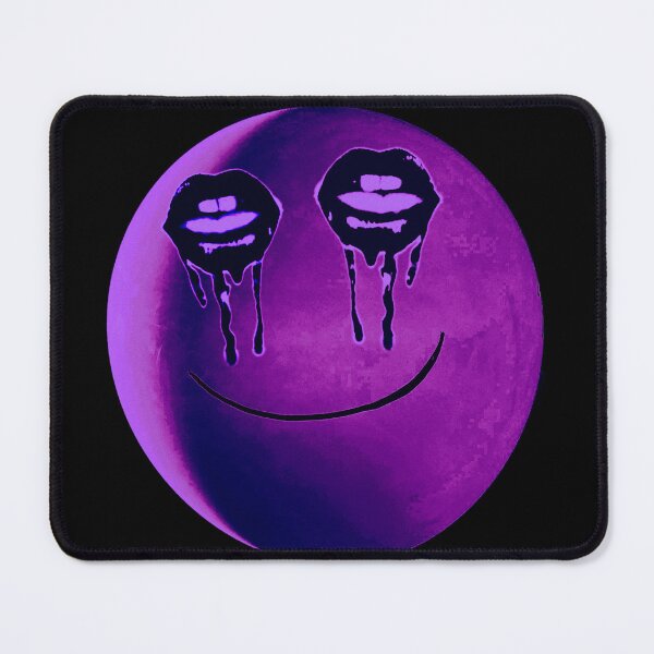 Item preview, goth smiley designed and sold by weirdove.