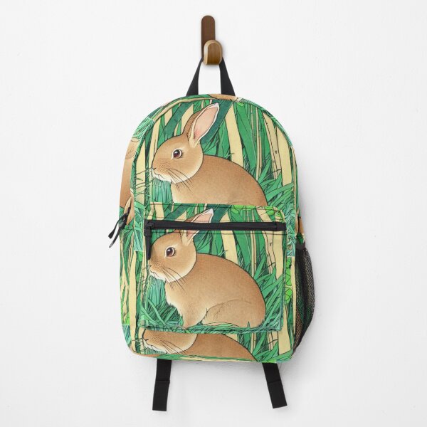 Item preview, Brown Cute Mini Rex Rabbit Bunny in Nature designed and sold by wigobun.
