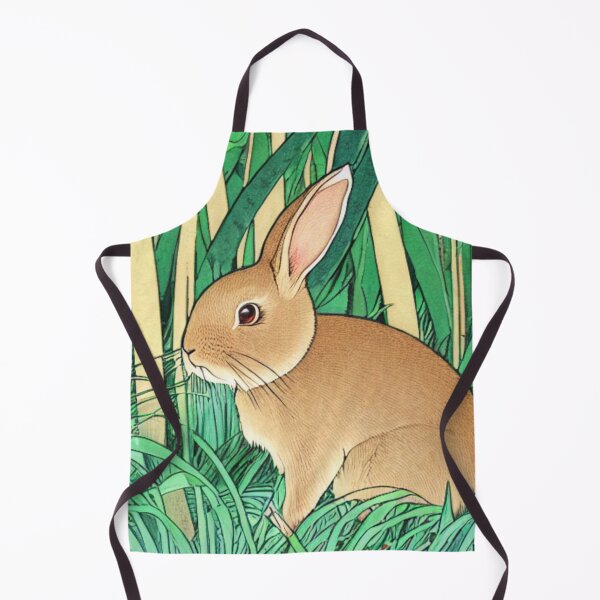 Item preview, Brown Cute Mini Rex Rabbit Bunny in Nature designed and sold by wigobun.