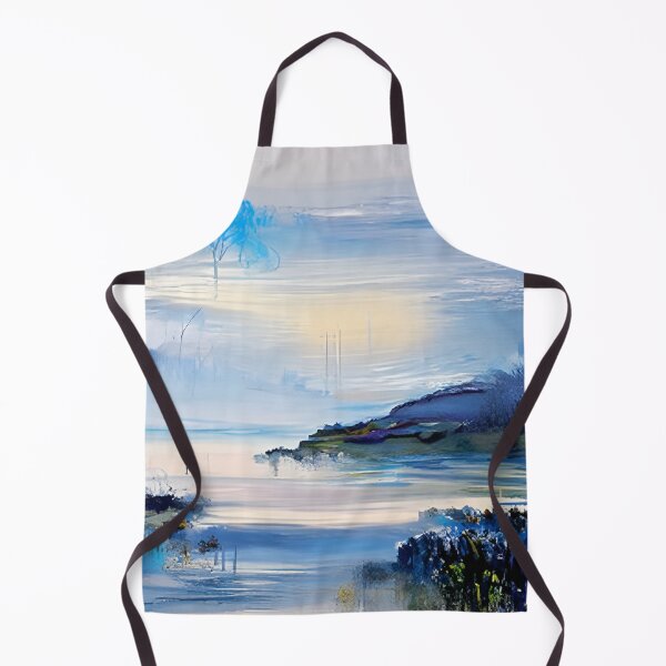 Item preview, Blue Morning Landscape Digital Art  designed and sold by artmanikin.
