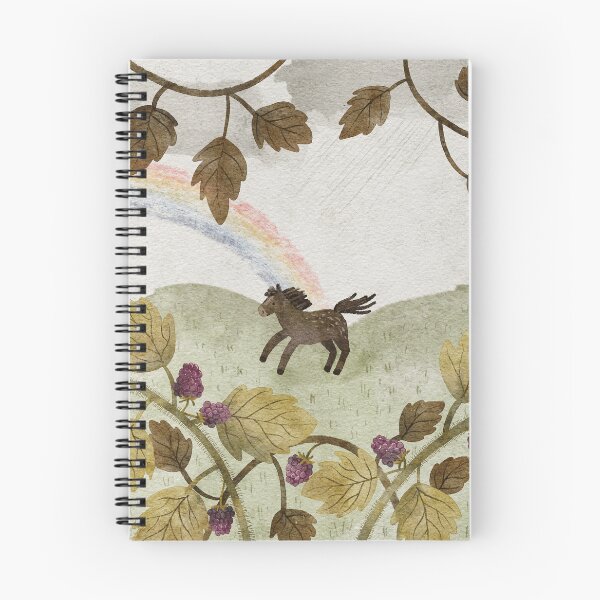 Item preview,  Blackberry Patch Wild Horse Painting designed and sold by Katy Bloss.