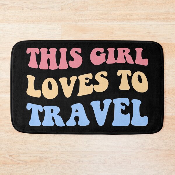 Item preview, This Girl Loves To Travel I designed and sold by Lemon Pepper.
